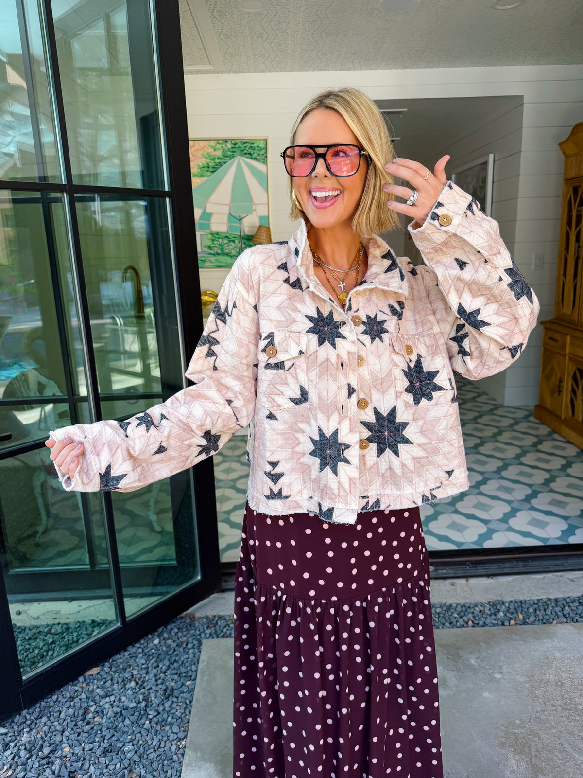 WRITTEN IN THE STARS SAWTOOTH JACKET