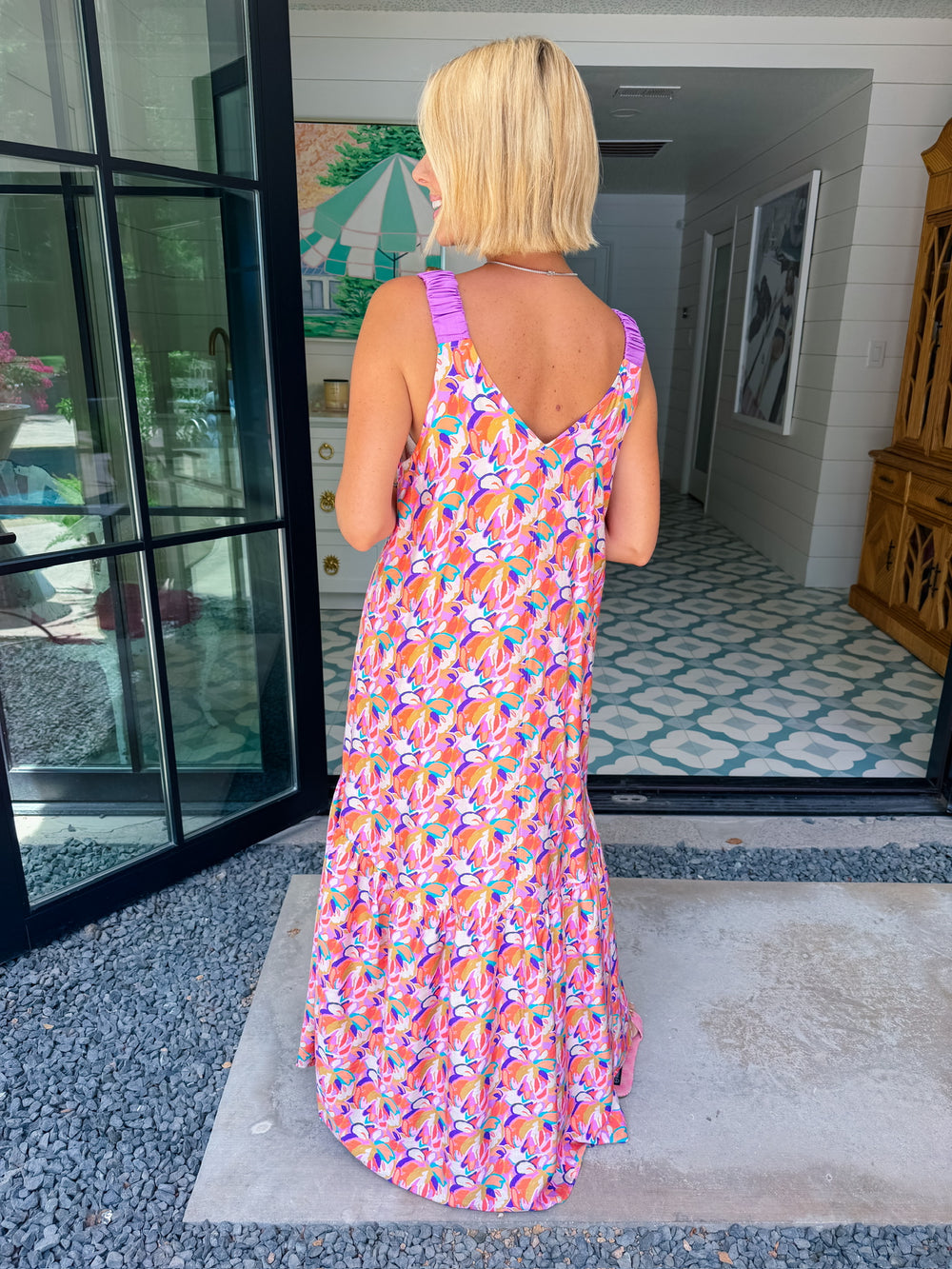ELVIRA FLORAL MAXI DRESS