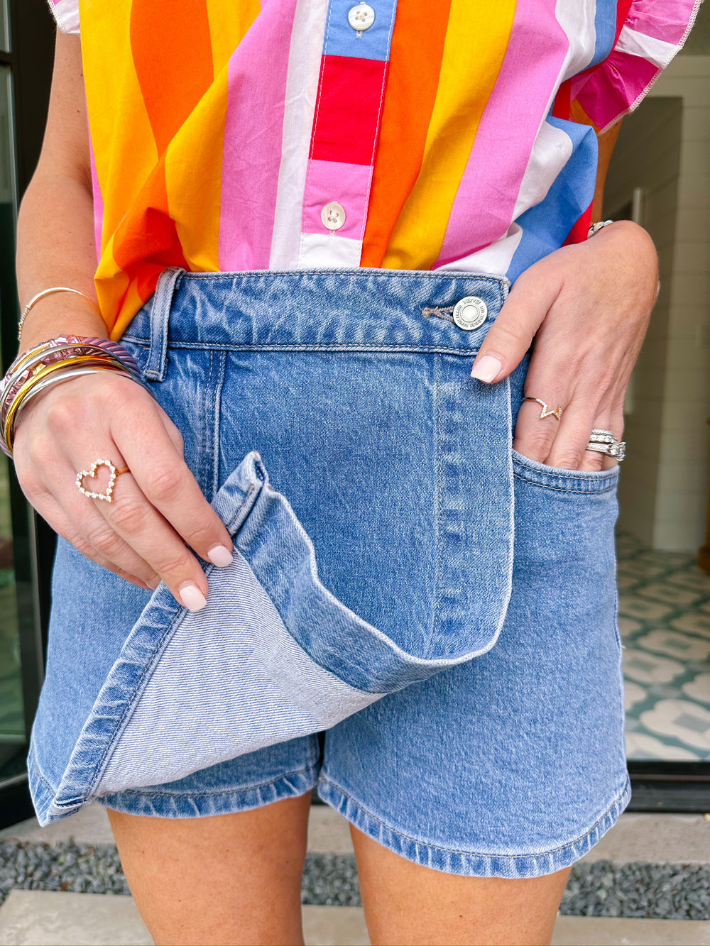 HEIDI HIGH RISE WRAP SKORT