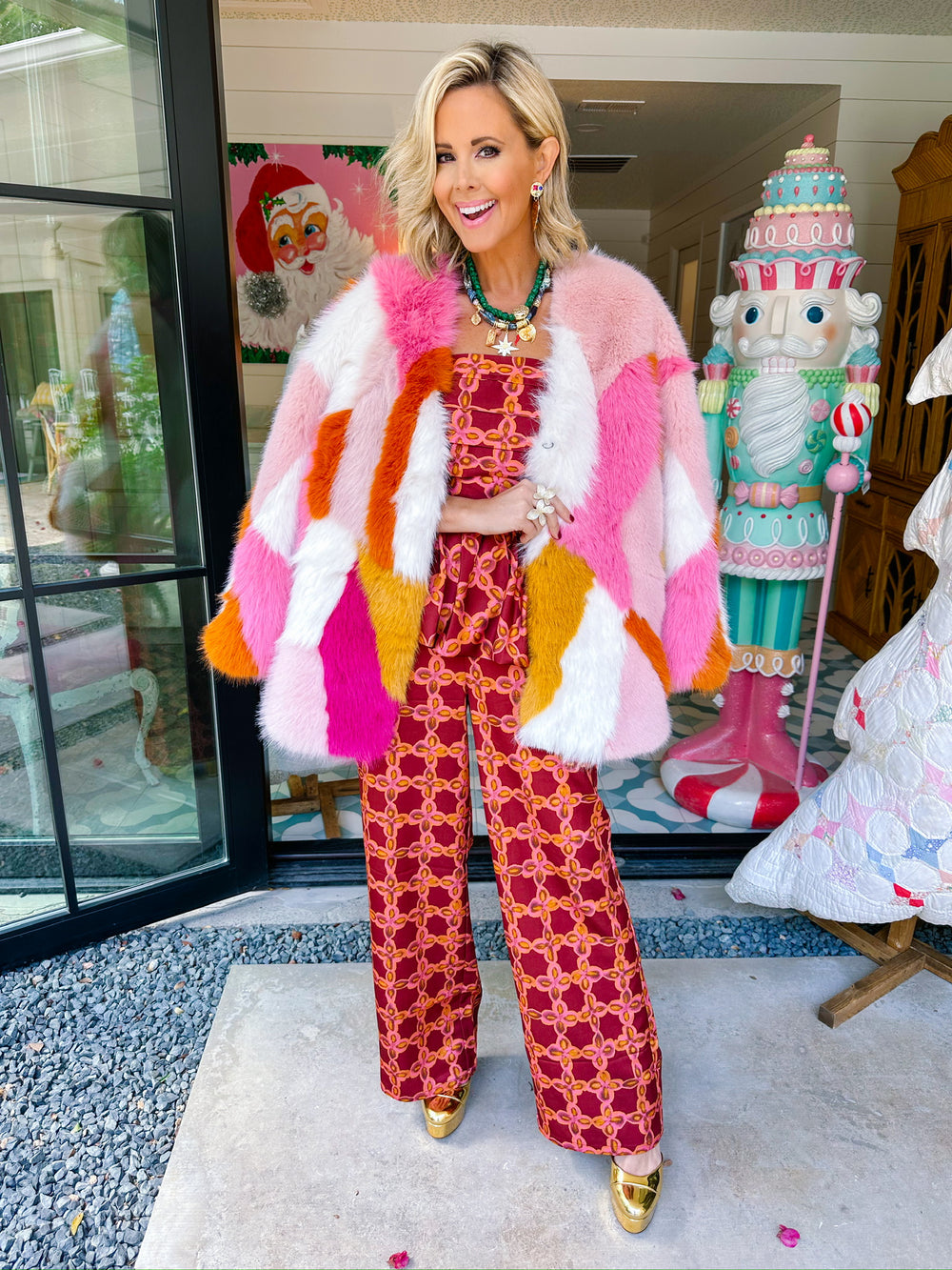 ALMOST FAMOUS FUR COAT