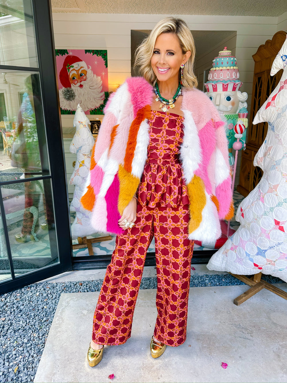 ALMOST FAMOUS FUR COAT