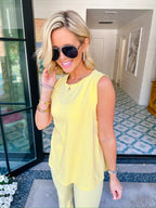 TANA TANK TOP - YELLOW