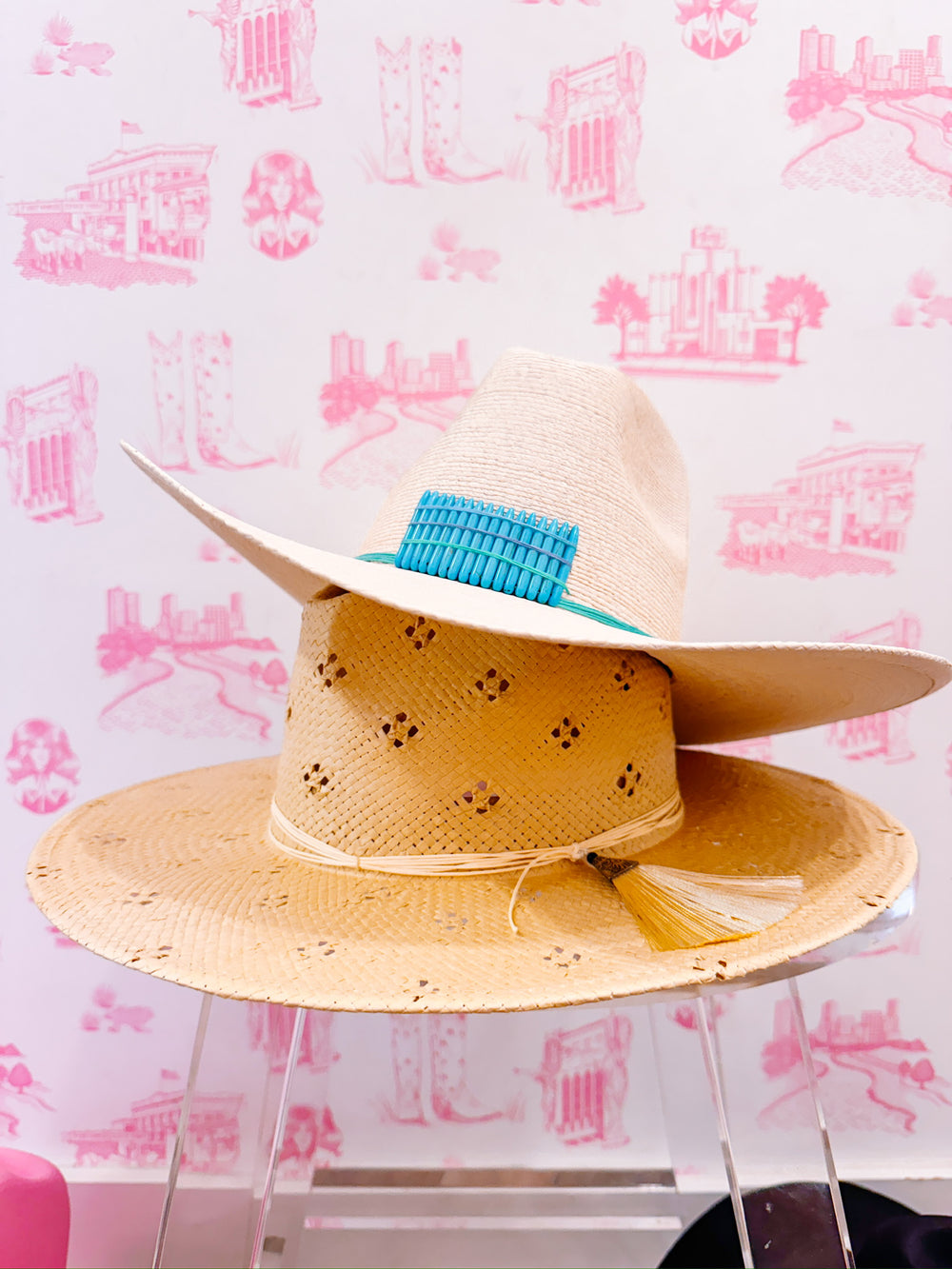 LENA SAFARI STRAW SUN HAT - NATURAL