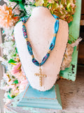 LAURIE SCARF CHARM NECKLACE