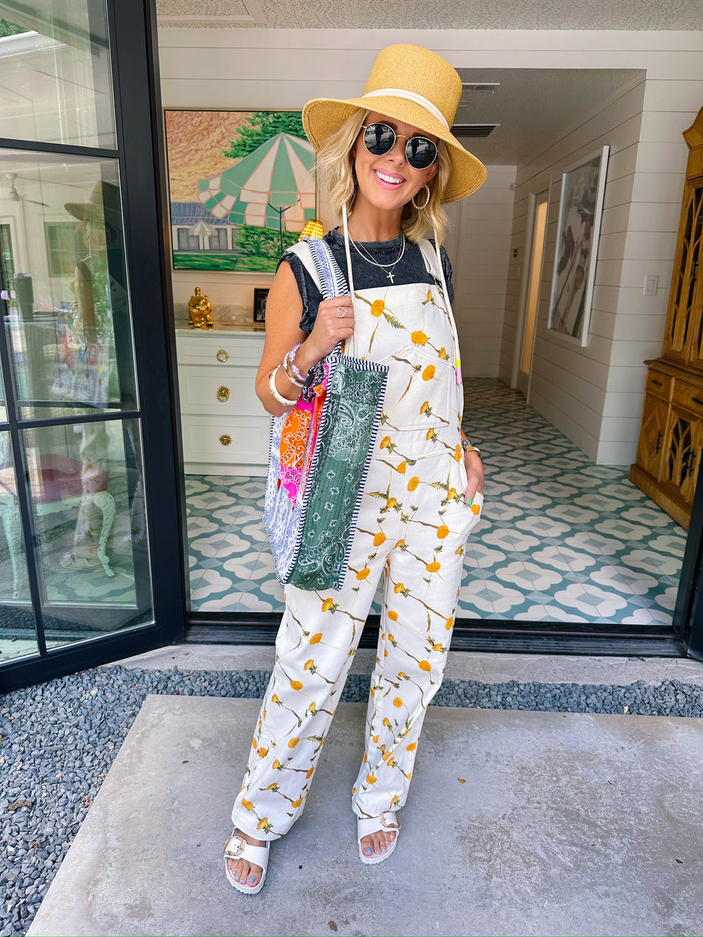 JENNY DANDELION OVERALL - IVORY