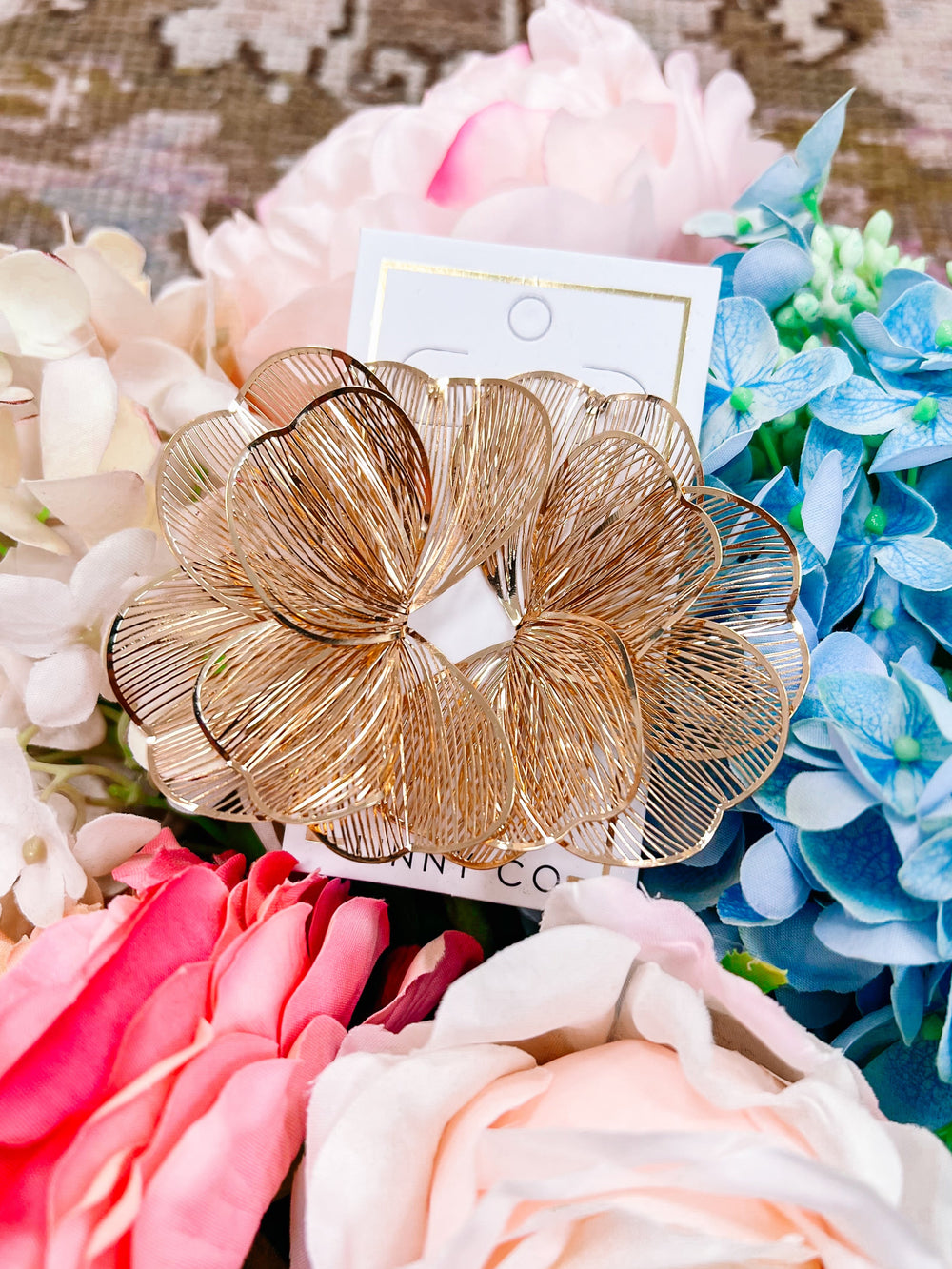 AMANDA FLOWER EARRINGS