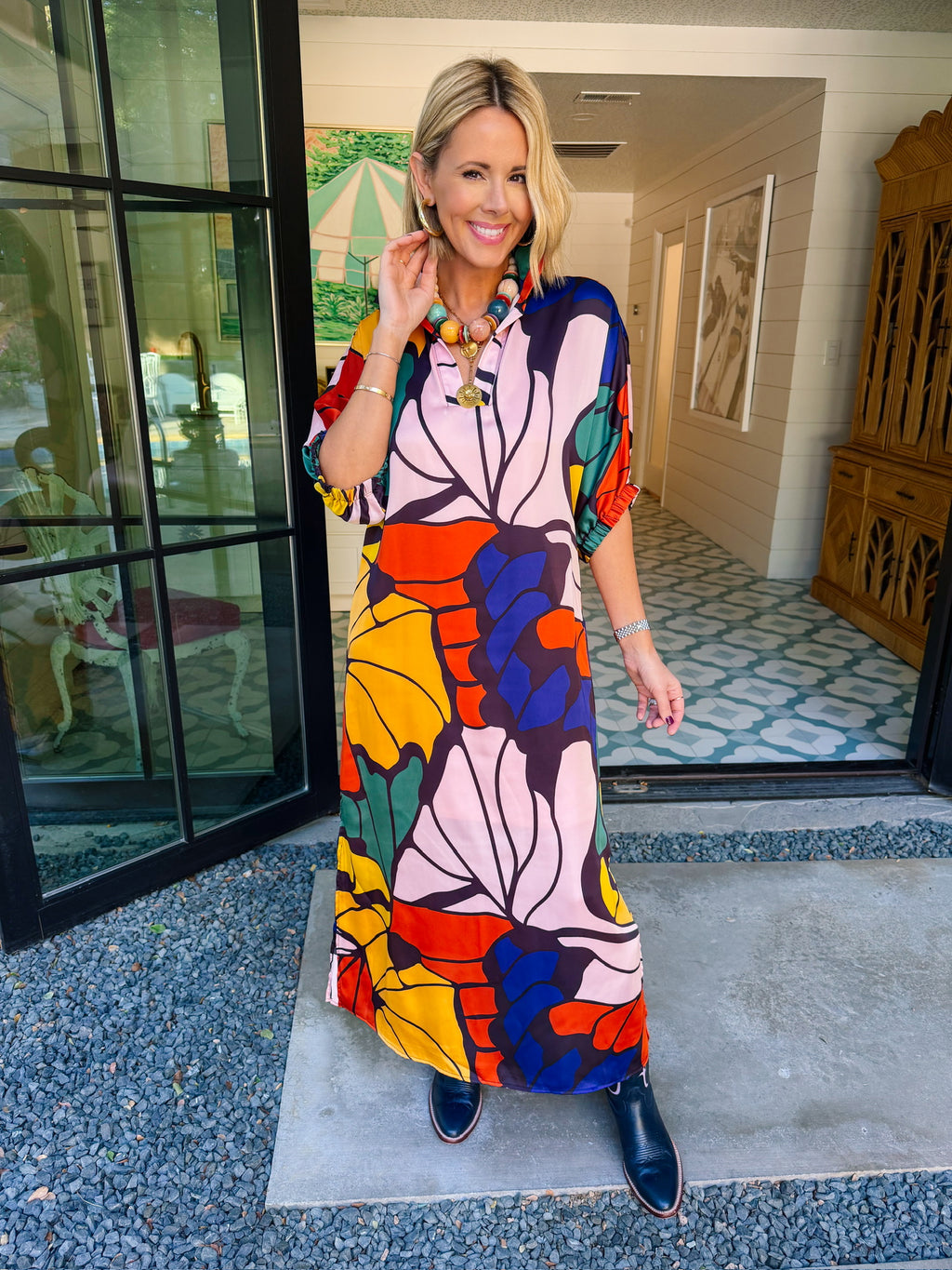 BLAKELY WING REVERIE MIDI DRESS