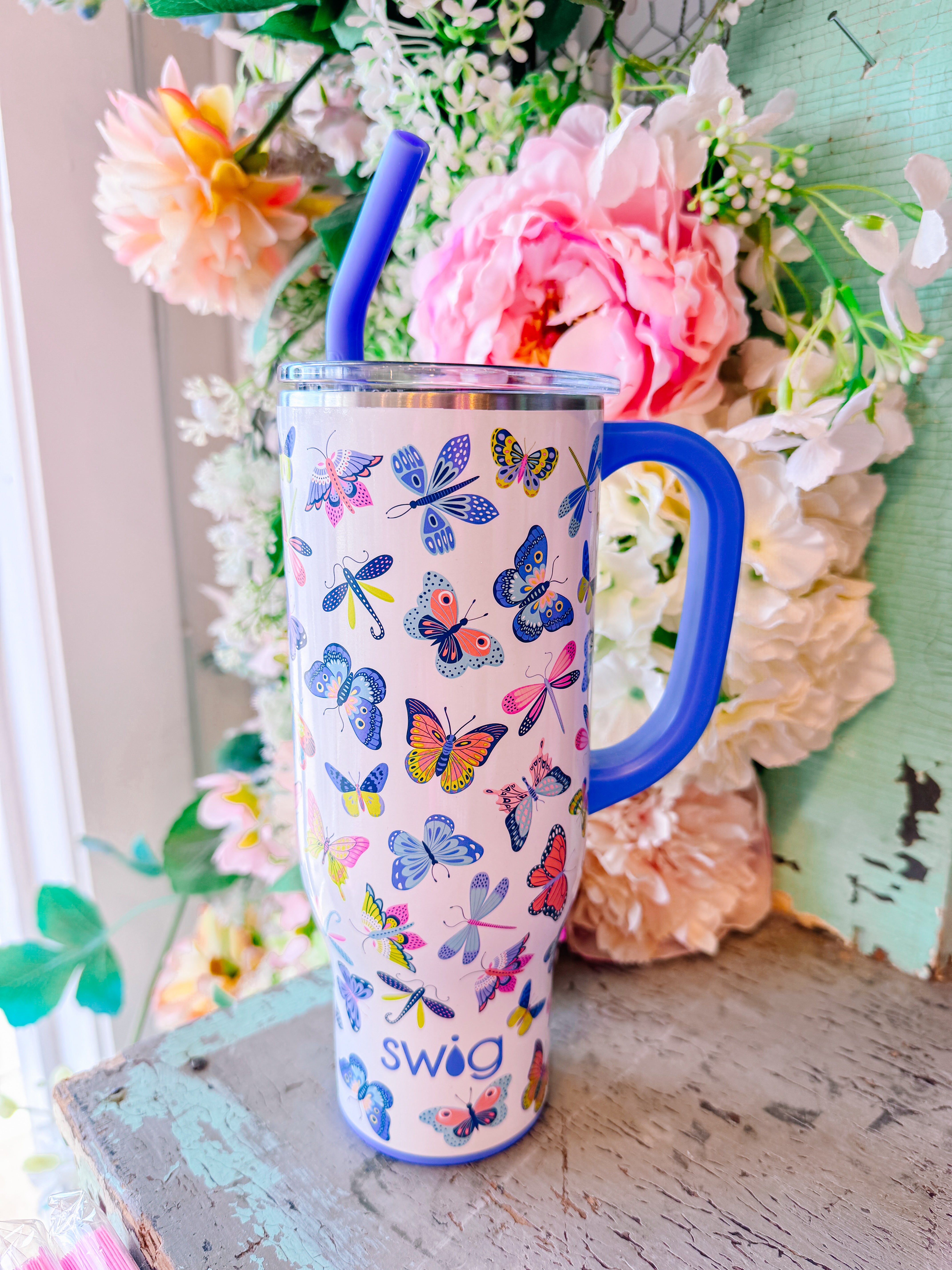 BUTTERFLY BLISS MEGA MUG - 30OZ