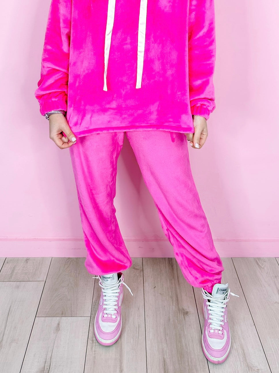 COZY UP JOGGER PANTS - PINK