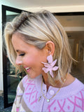 FLORA EARRING - VINTAGE ROSE