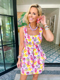 ONCE IN A LIFETIME ORCHID SKIRT SET - PINK