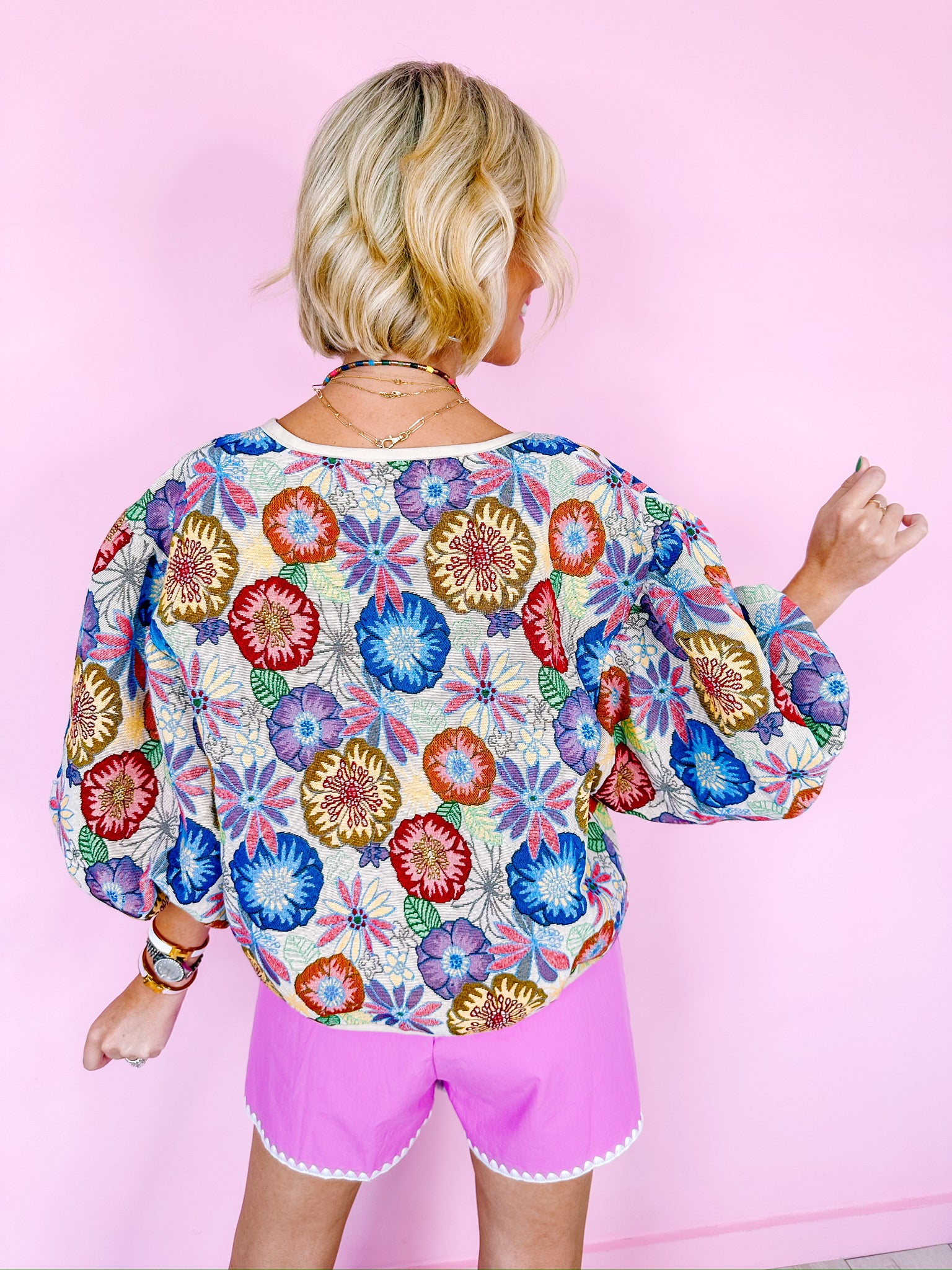 FLORAL TAPESTRY JACKET