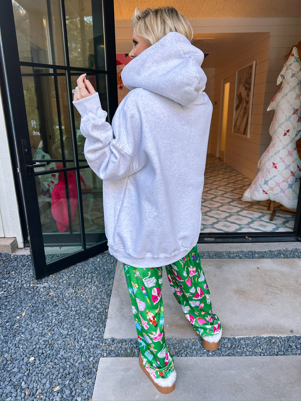 GOD IS GOOD HOODIE - GREY