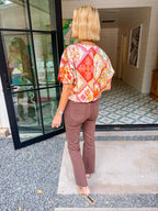 THE BEAUTY BETWEEN FLORAL TILES TOP