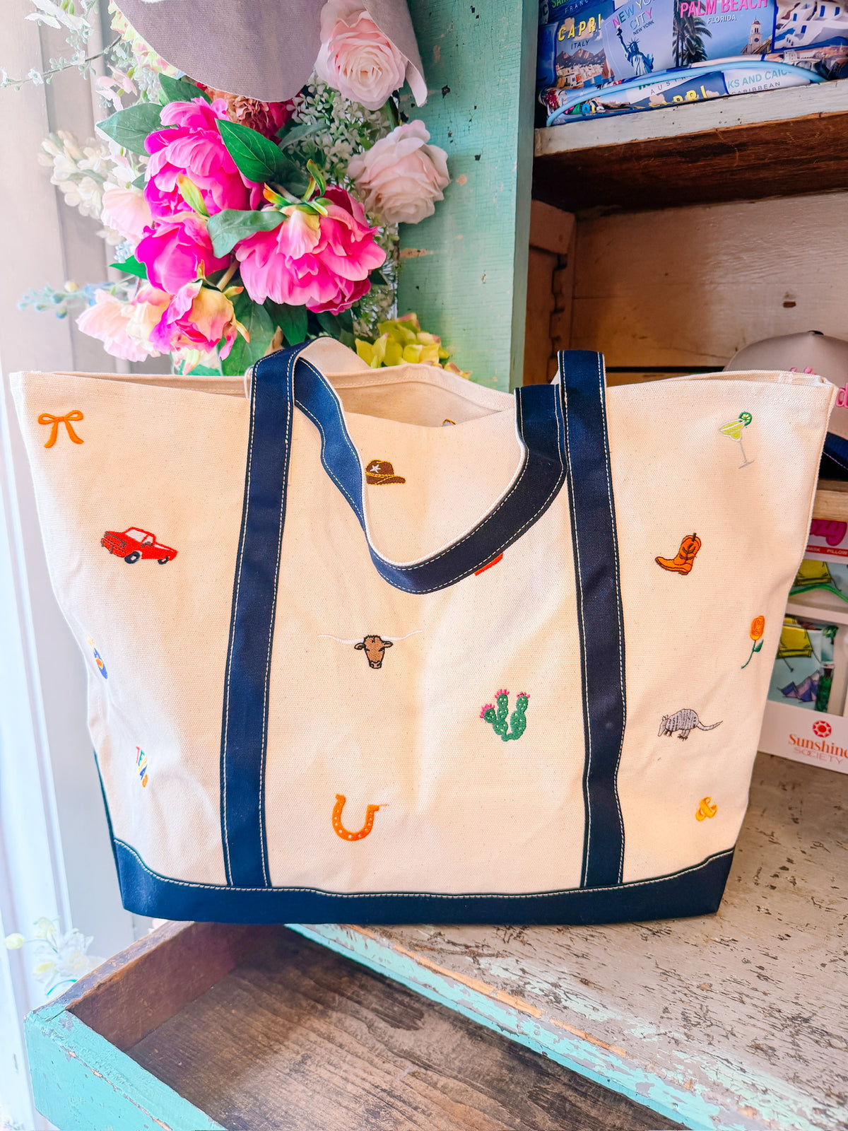 TEXAS ICONS TOTE