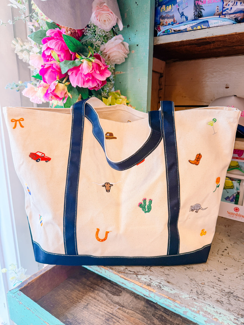 TEXAS ICONS TOTE