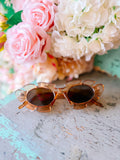 MADRID FLORAL SCALLOP SUNGLASSES