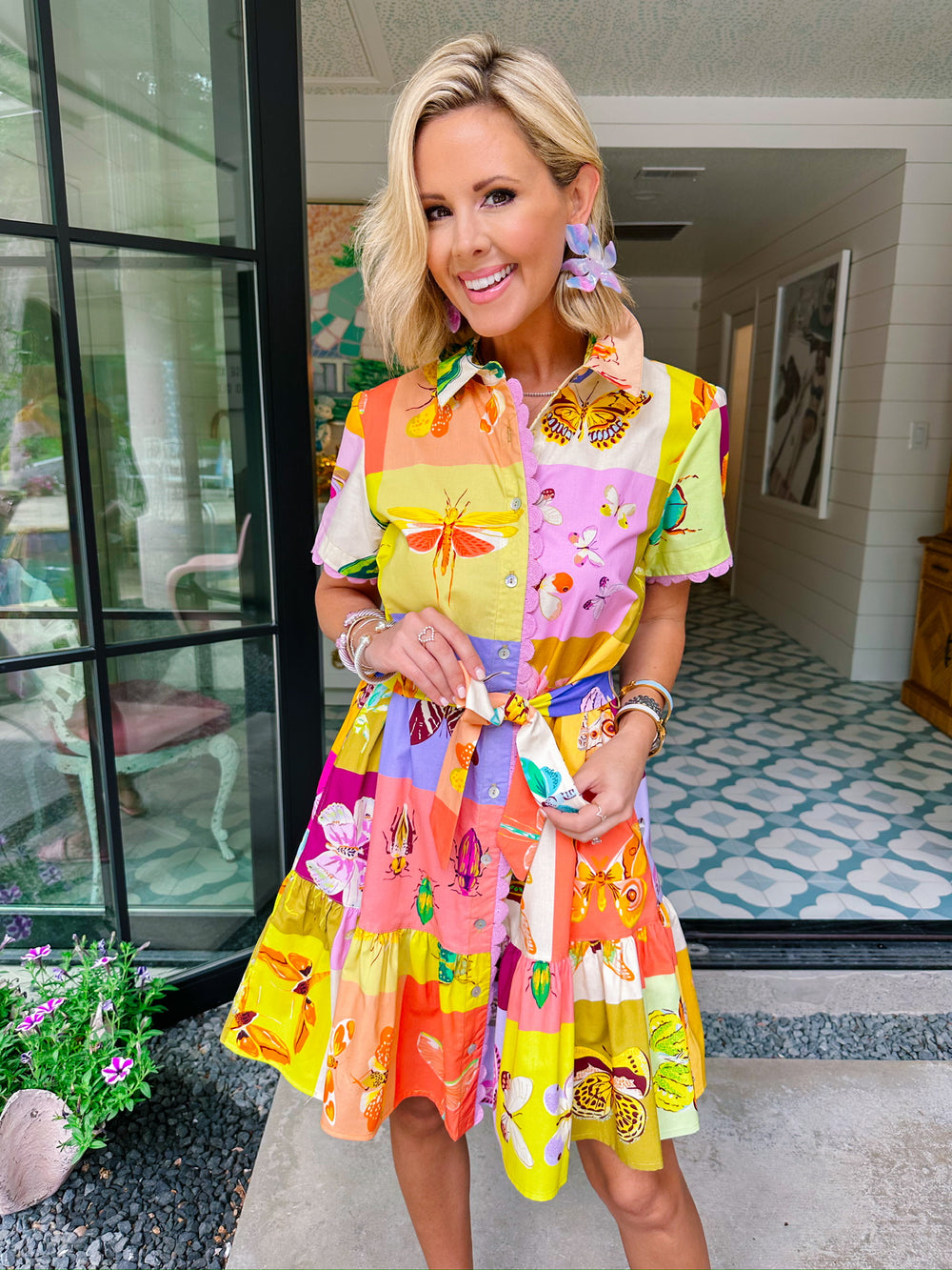 FLUTTER AWAY SQUARE DANCE DRESS