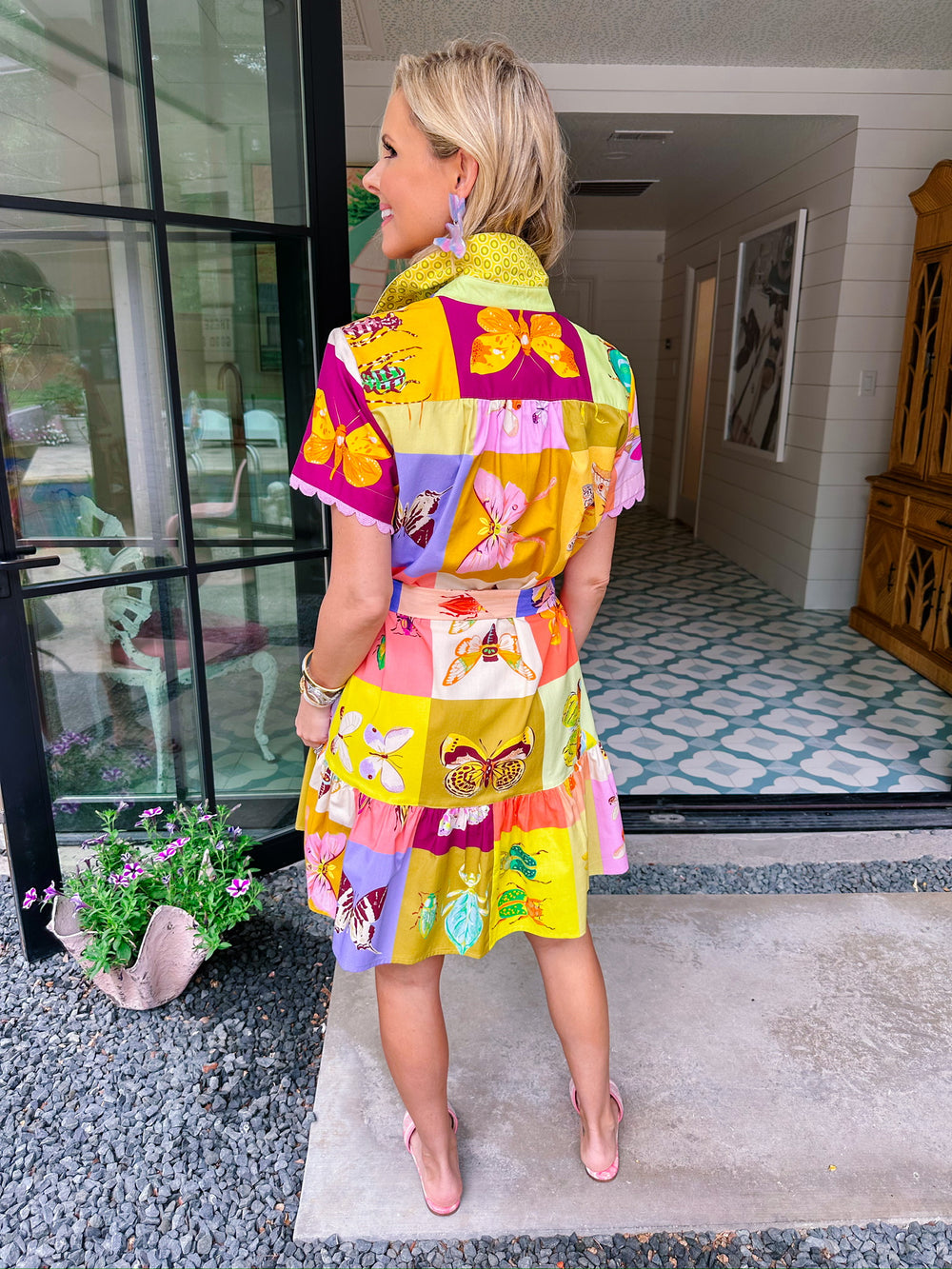 FLUTTER AWAY SQUARE DANCE DRESS