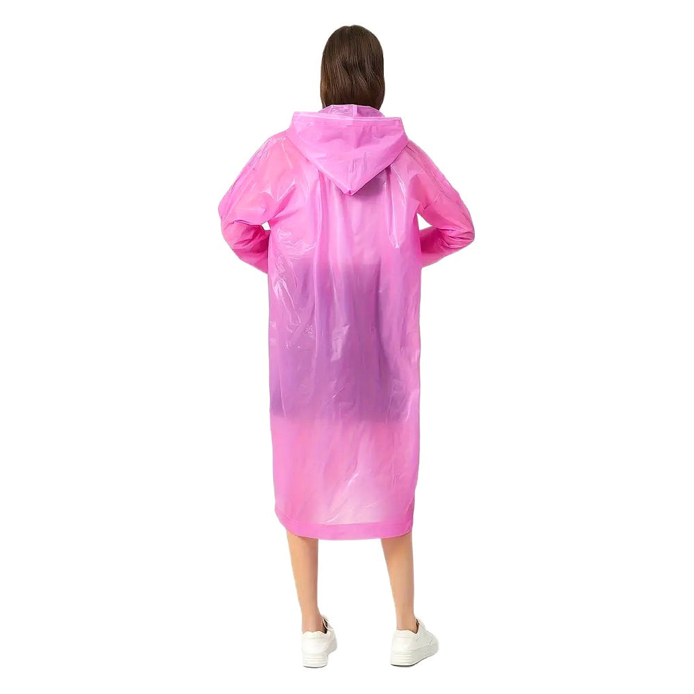 WHEN IT RAINS IT POURS COAT - FUCHSIA