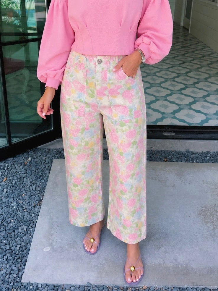 WINNIE WATERCOLOR ROSES JEAN