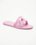 JACELYN CUTOUT SANDAL - PINK