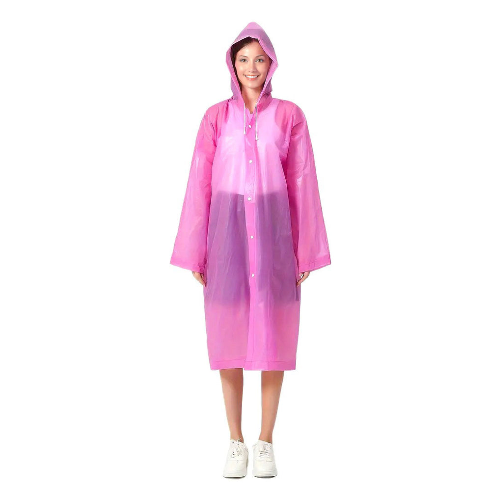 WHEN IT RAINS IT POURS COAT - FUCHSIA
